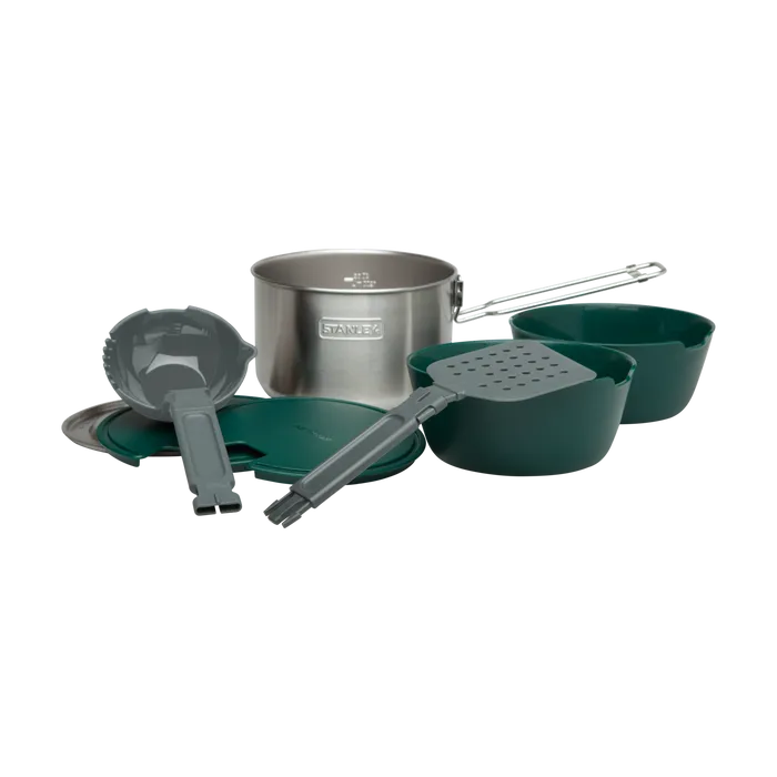 Stanley Adventure All-In-One Two Bowl Camp Cook Set With 1 1.5 Liter Pot 