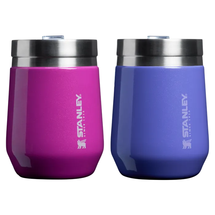 The 10 OZ Stanley Everyday GO Tumbler 2-pack In Punch Shimmer & Dalia Shimmer