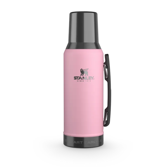 The Messi x Stanley Classic Vacuum Bottle 1.3 QT In Messi GOAT Pink