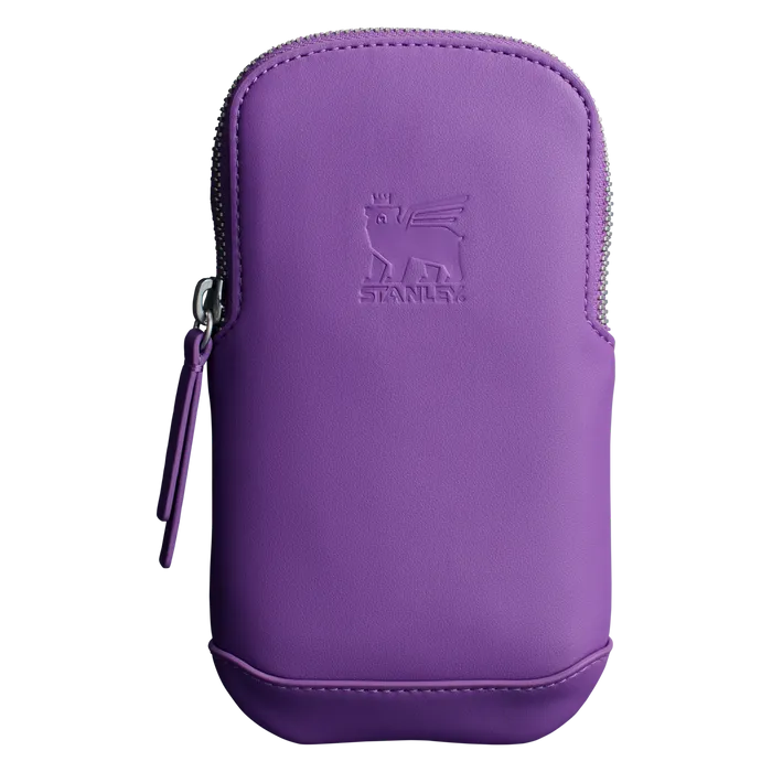 The Stanley Cross Bottle Midi Phone Keys Wallet Case In Lilac Purple