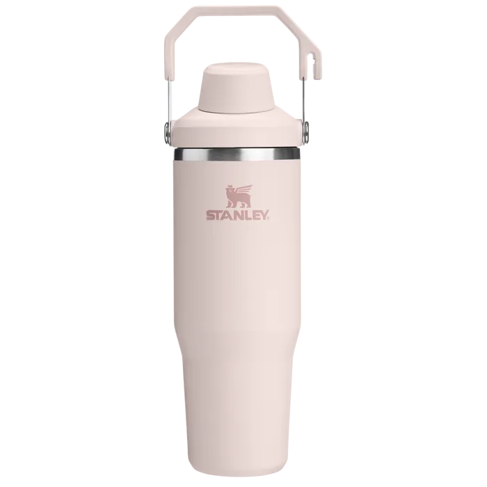 Stanley 30 OZ IceFlow Fast Flow Tumbler In Rose Quartz Pink