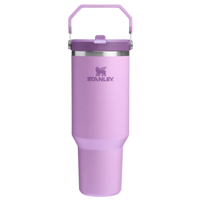 Stanley 40 OZ Ice Flow Flip Straw Insulated Tumbler In Lilac Purple