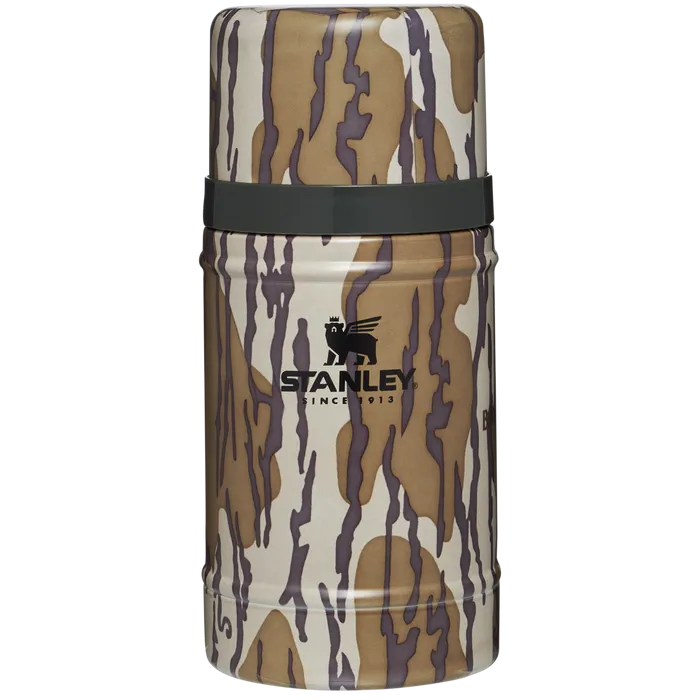 Stanley Legendary Classic Vacuum Sealed Food Jar In Bottomland Camo