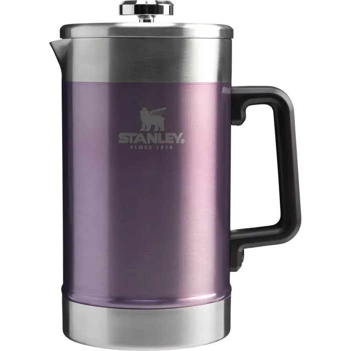 Stanley Stay-Hot French Press 48 OZ In Wisteria Shine Purple