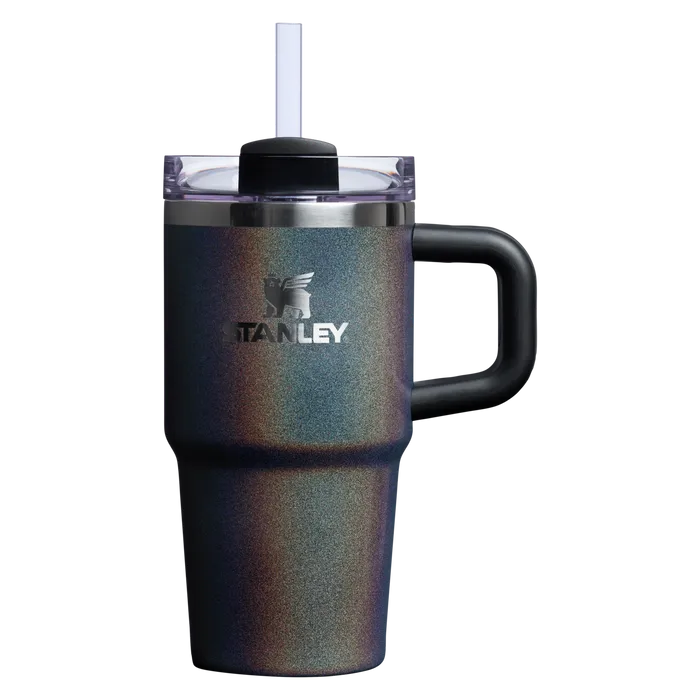 The Stanley Quencher H2.O FlowState Tumbler 20 Oz Cup In  Midnight Glitz