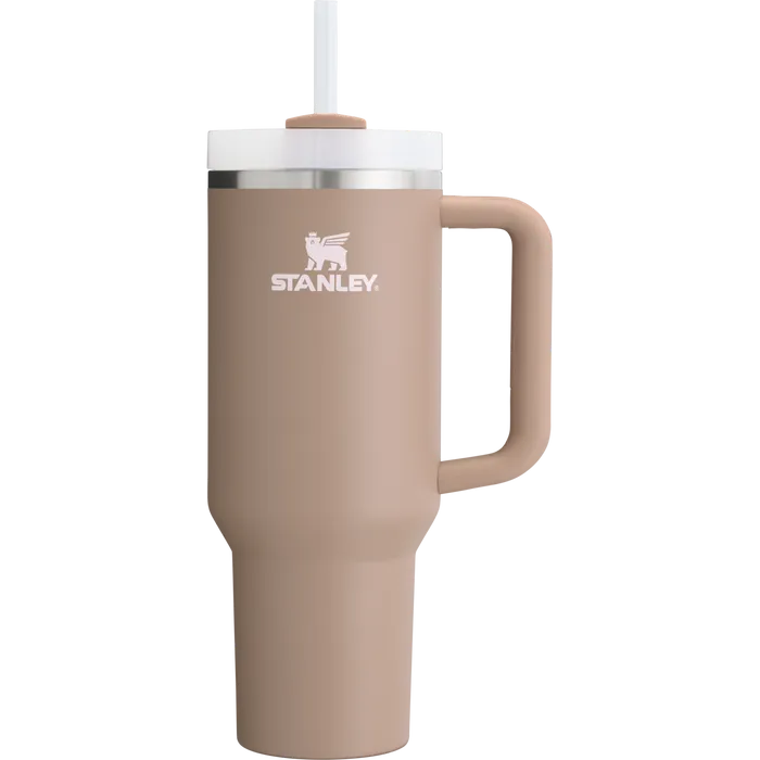 Stanley The Quencher H2.O FlowState Tumbler 40OZ in Almond Rose