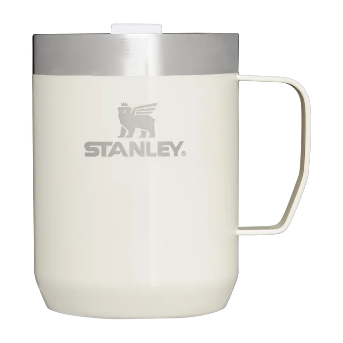 Stanley Stay Hot Camp Mug 8oz In Cream Gloss