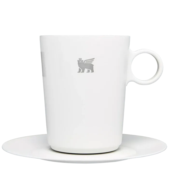 The DayBreak Café Latte Cup & Stillness Saucer | 10.6 OZ